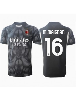 AC Milan Mike Maignan #16 Målvakt Replika Hemmakläder 2024-25 Kortärmad